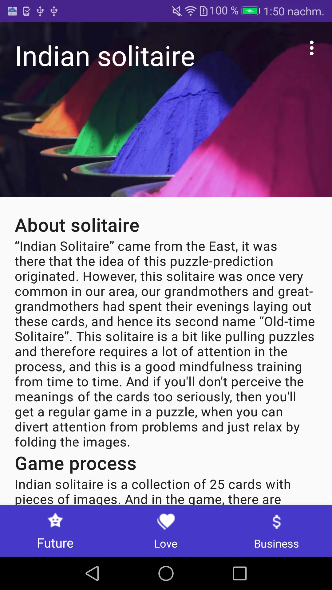 Indian Solitaire | Indus Appstore | Screenshot