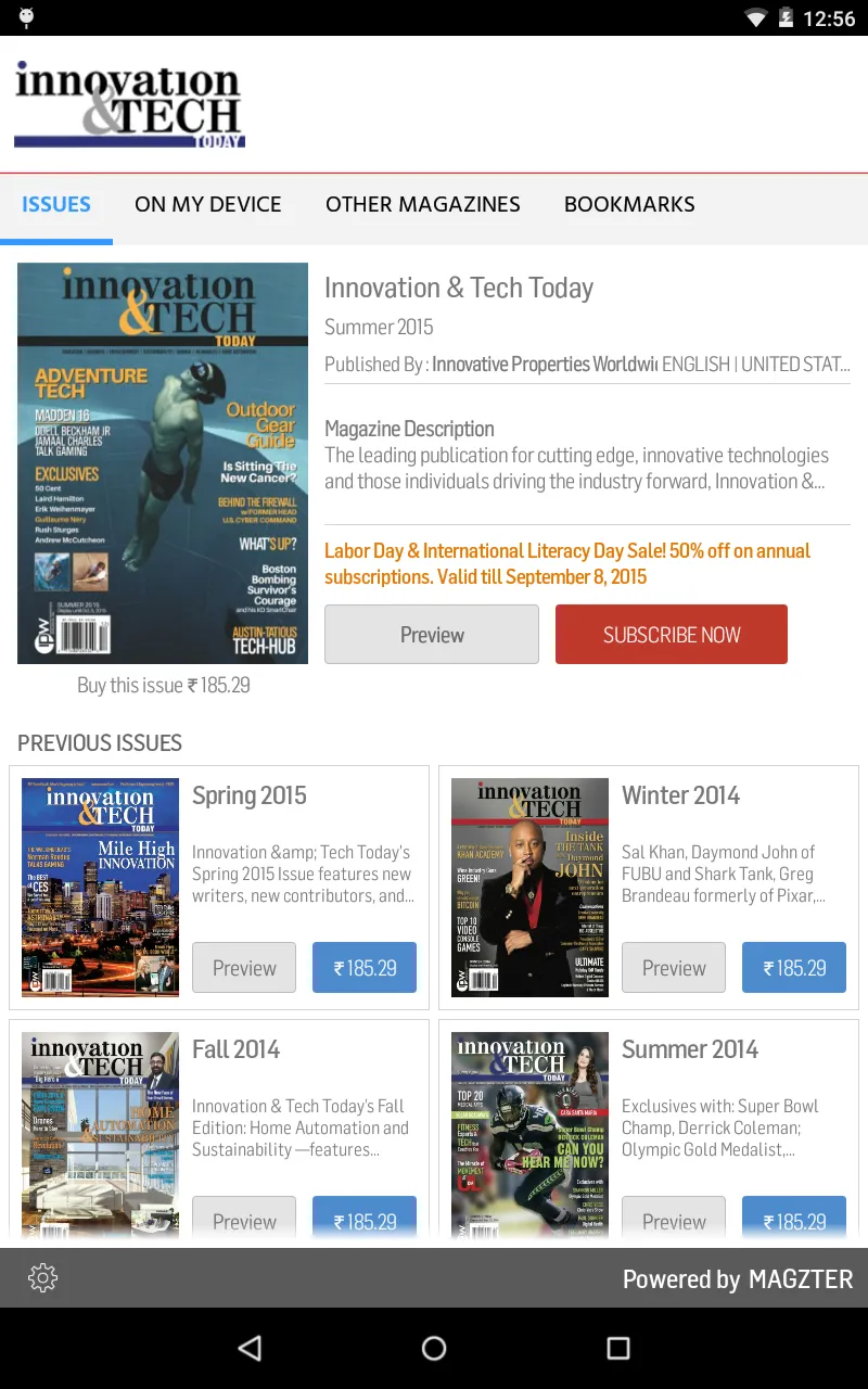 Innovation & Tech Today | Indus Appstore | Screenshot