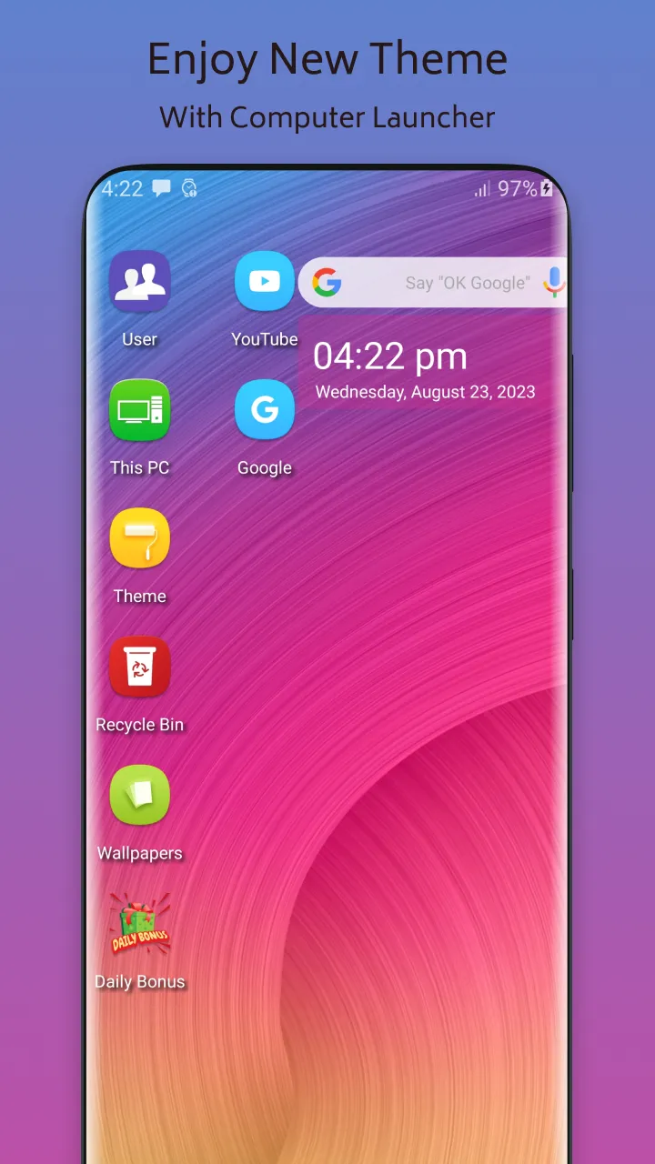 Note 20 Theme For Launcher | Indus Appstore | Screenshot