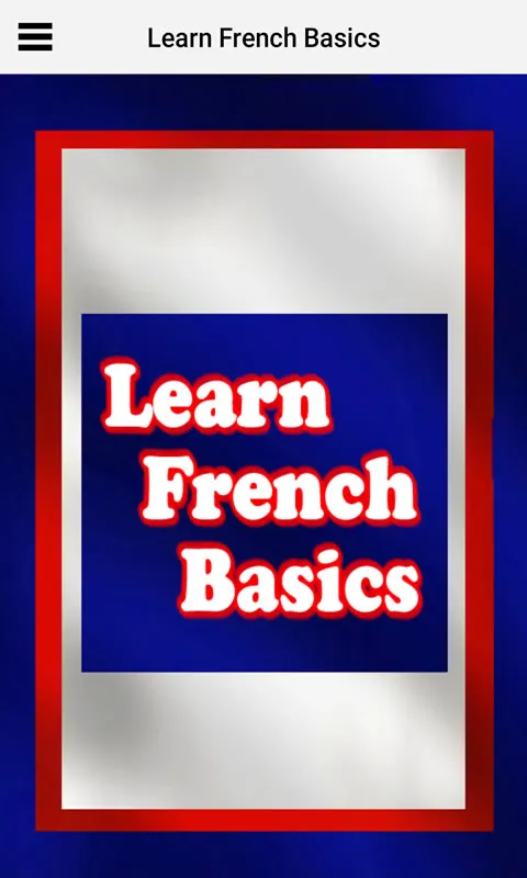 Learn French Basics | Indus Appstore | Screenshot