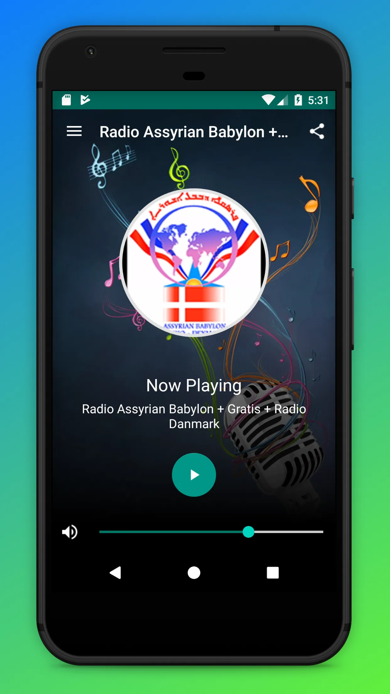 Radio Assyrian Babylon App DK | Indus Appstore | Screenshot