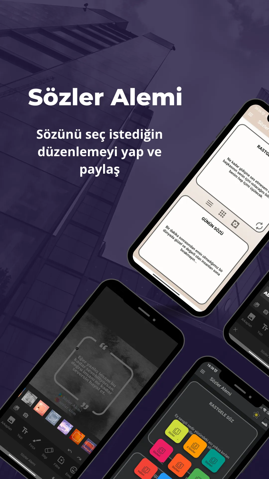 Sözler Alemi -  Durum Sözleri | Indus Appstore | Screenshot