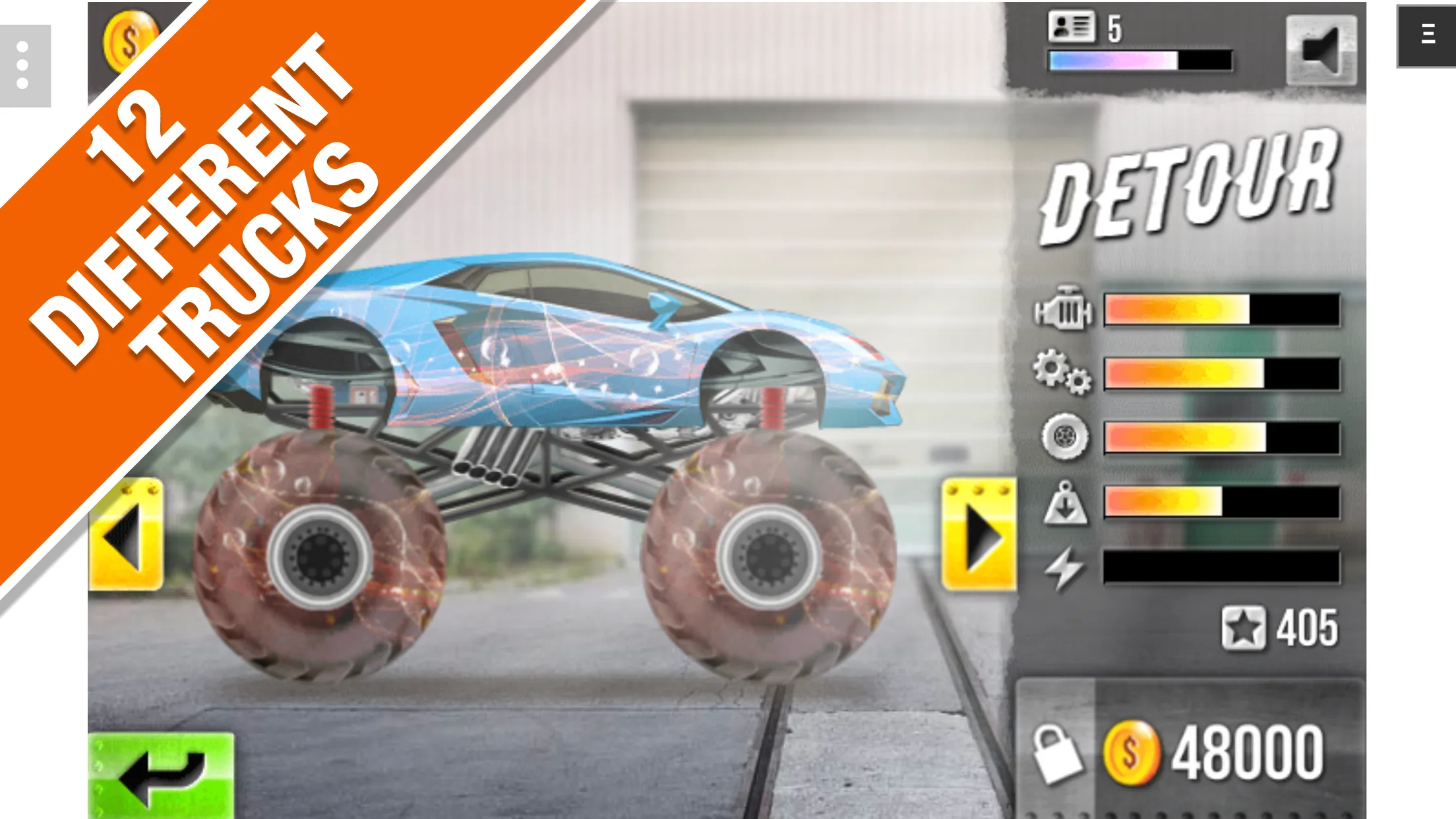 Racing Monster Trucks | Indus Appstore | Screenshot