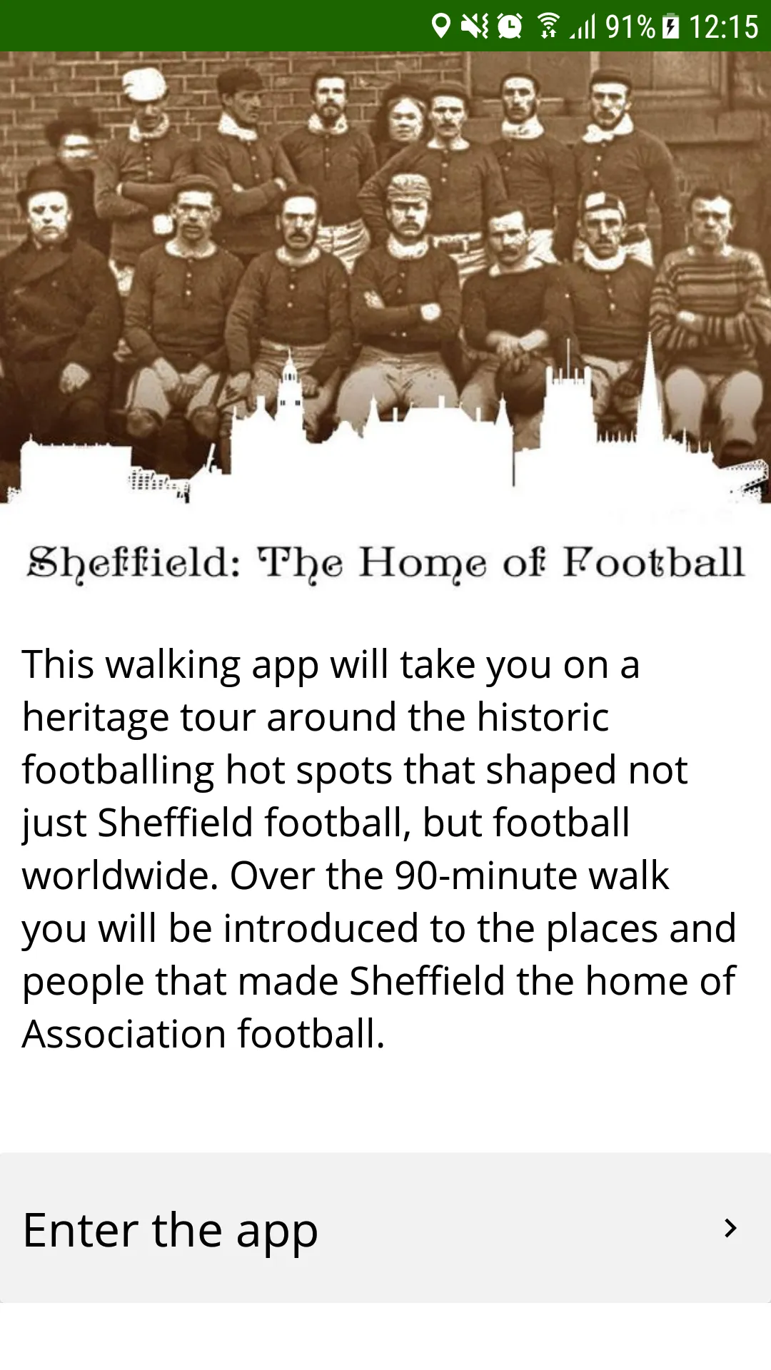 Sheffield: Home of Football | Indus Appstore | Screenshot