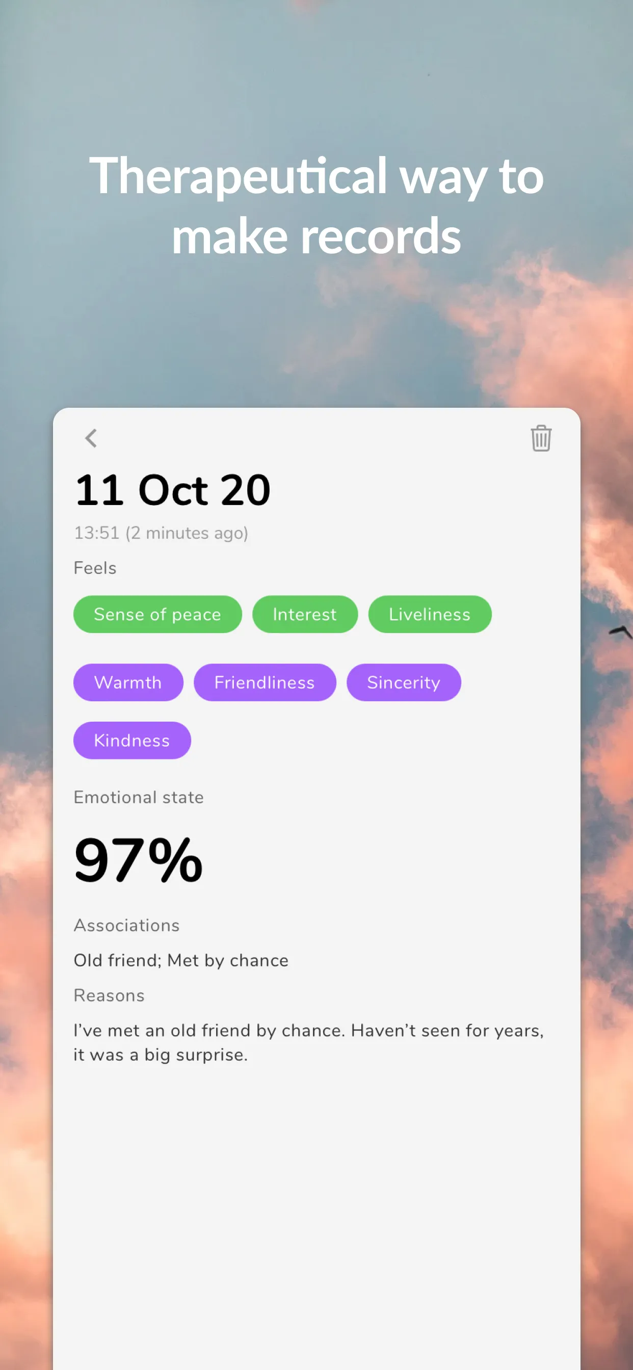 BePeachy - Smart mood diary | Indus Appstore | Screenshot