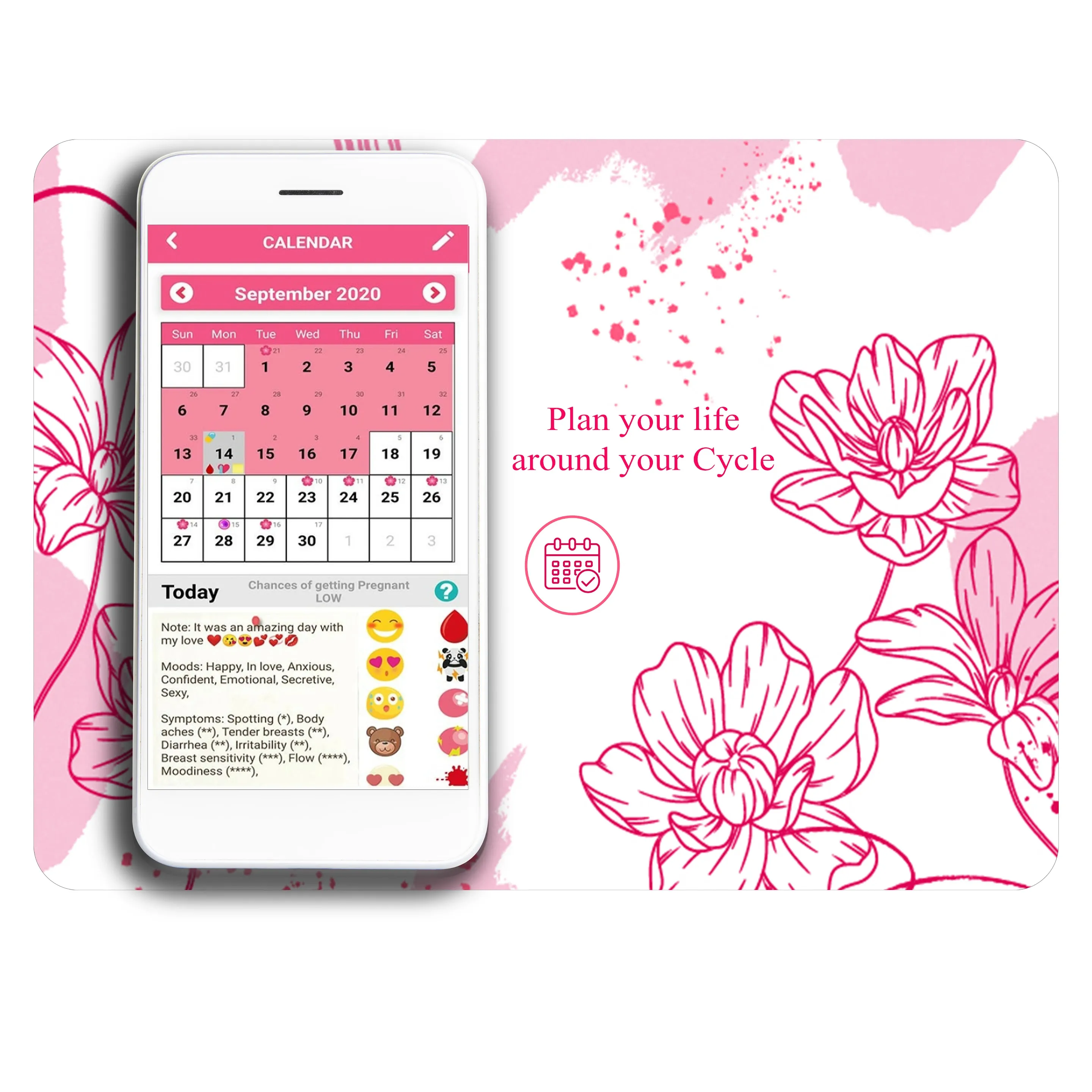 Period Tracker, Ovulation Cale | Indus Appstore | Screenshot