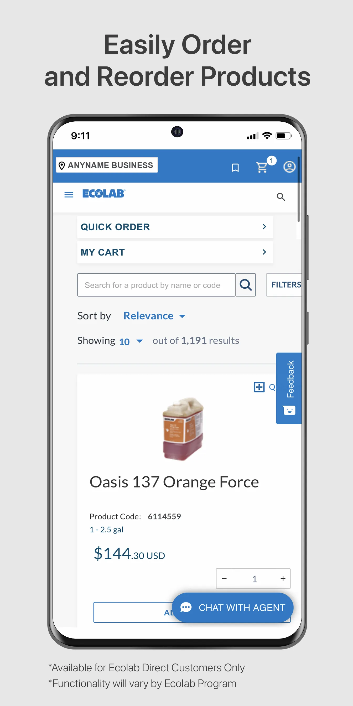 Ecolab Connect | Indus Appstore | Screenshot