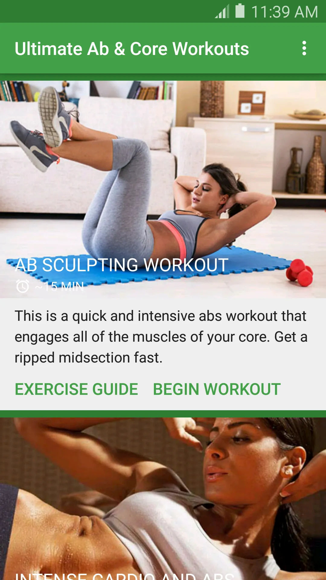 Ultimate Ab & Core Workouts | Indus Appstore | Screenshot