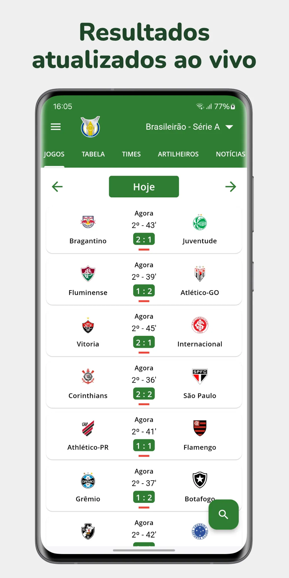 Brasileirão 2024 Série A B e C | Indus Appstore | Screenshot