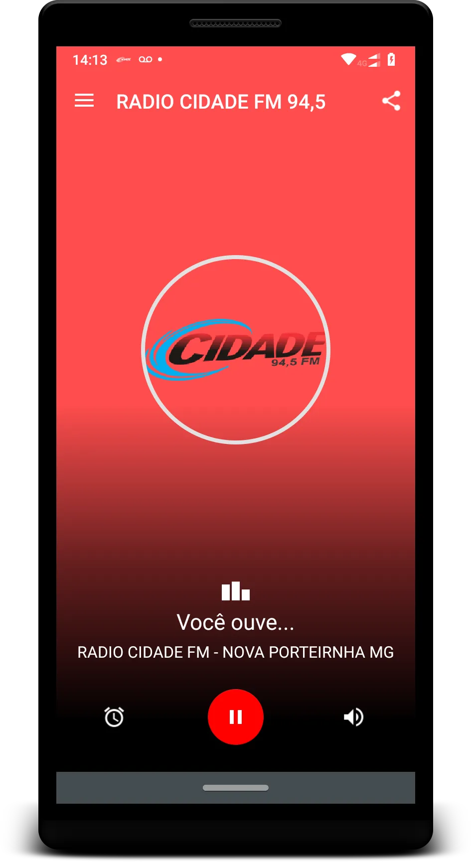 RADIO CIDADE FM - NOVA PORTEIR | Indus Appstore | Screenshot