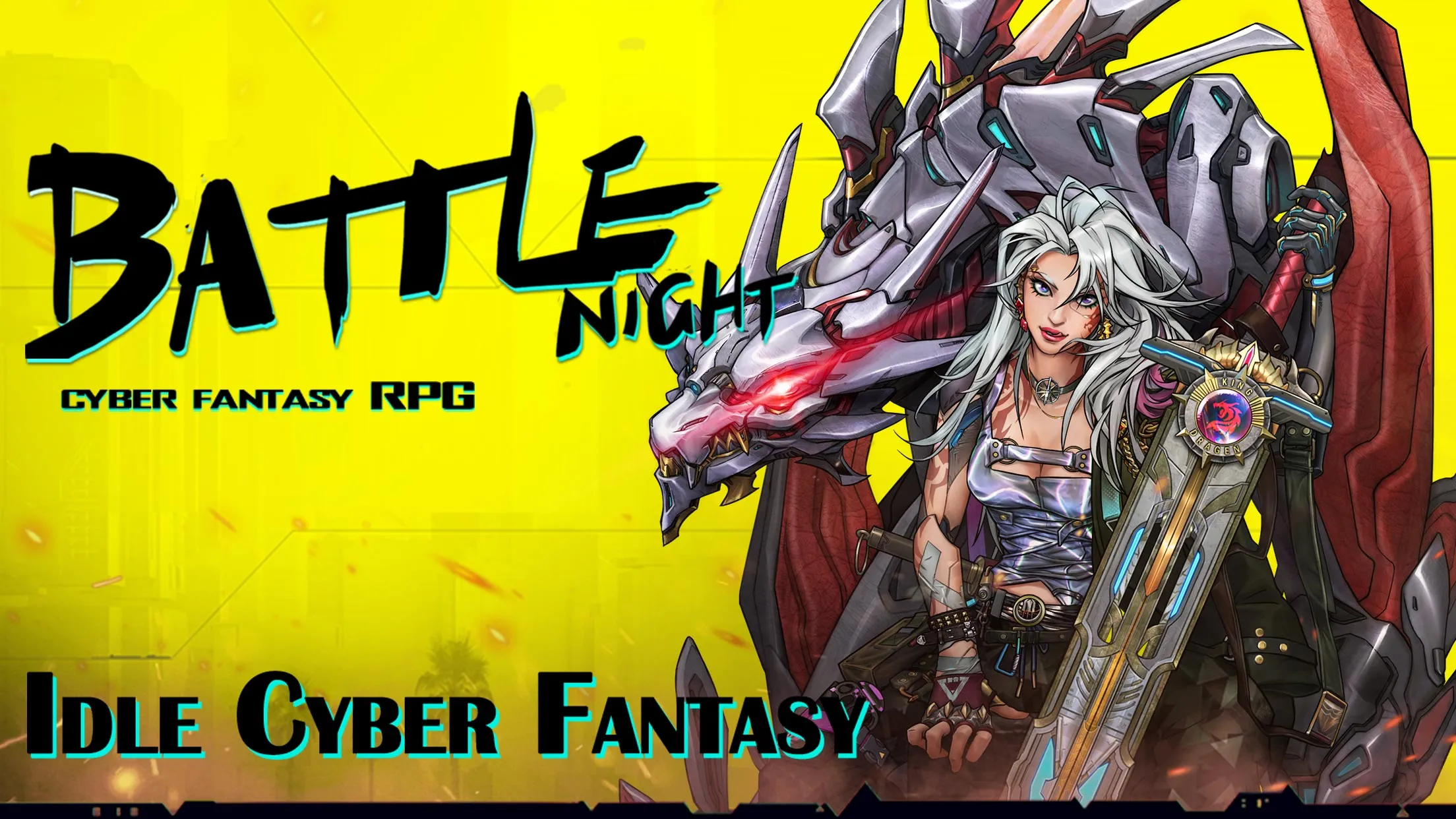 Battle Night: Cyberpunk RPG | Indus Appstore | Screenshot