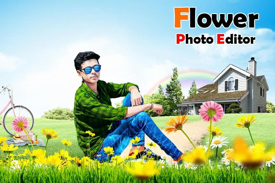 Flower photo frames | Indus Appstore | Screenshot