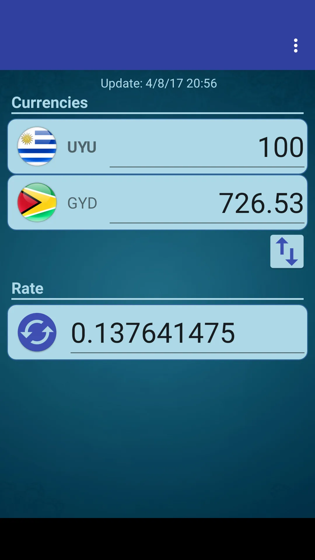 UYU Peso x Guyanese Dollar | Indus Appstore | Screenshot