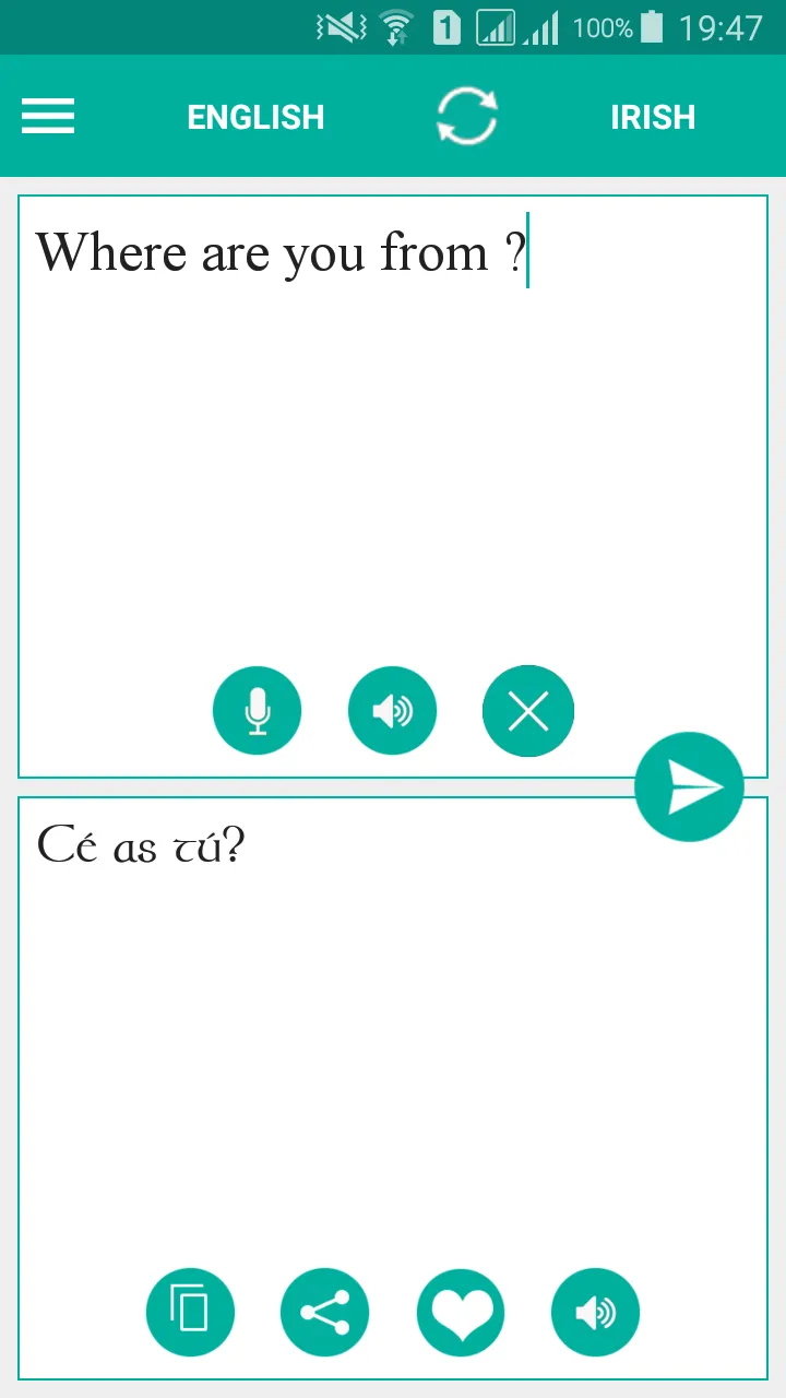 Irish English Translator | Indus Appstore | Screenshot