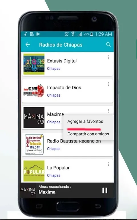 Radios de Chiapas | Indus Appstore | Screenshot