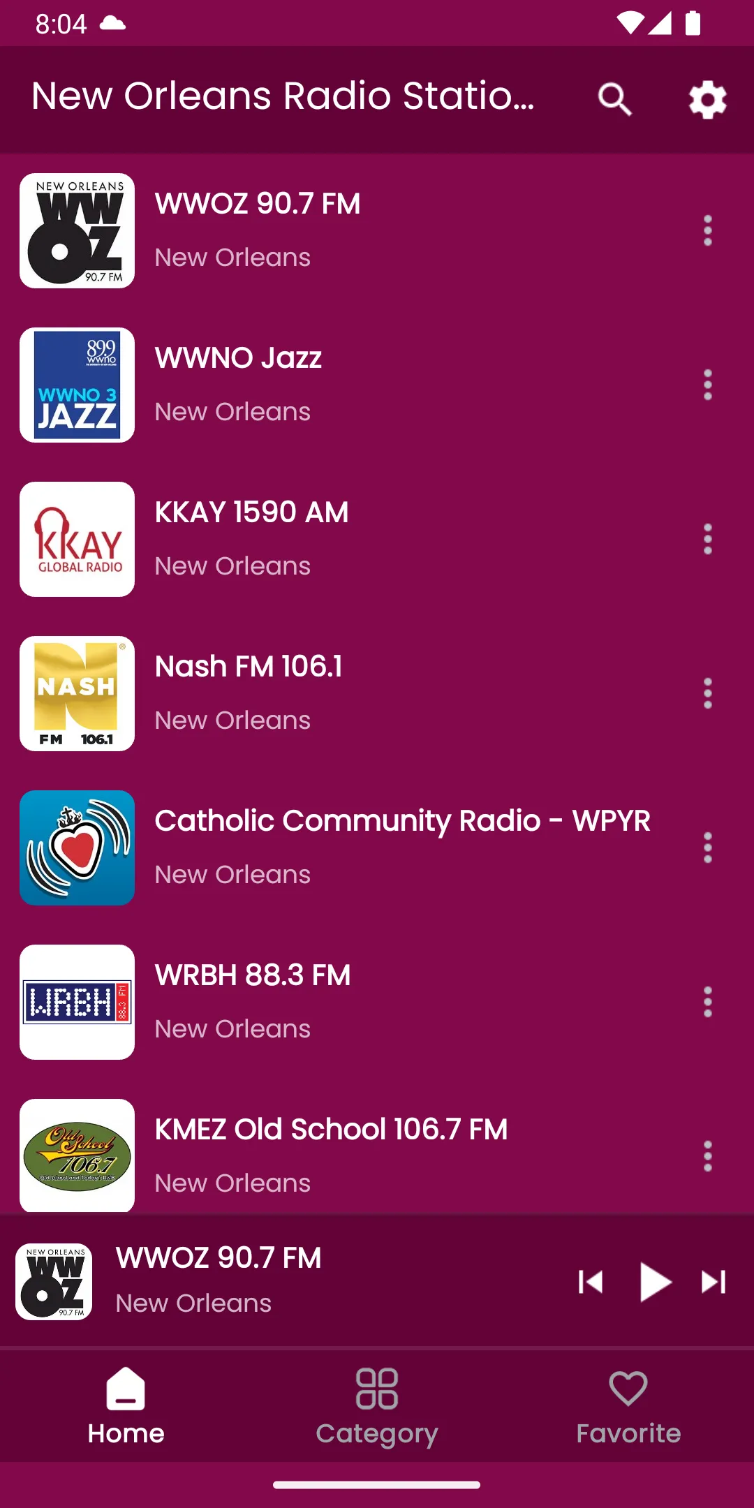 New Orleans Radio Stations | Indus Appstore | Screenshot