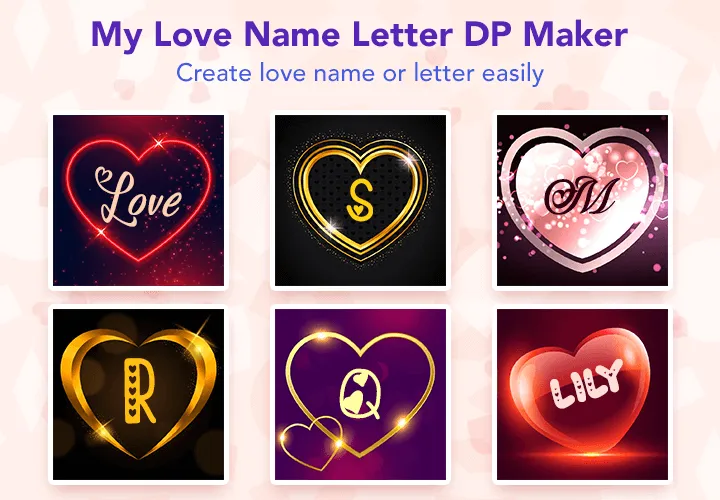 My Love Name Letter DP Maker | Indus Appstore | Screenshot