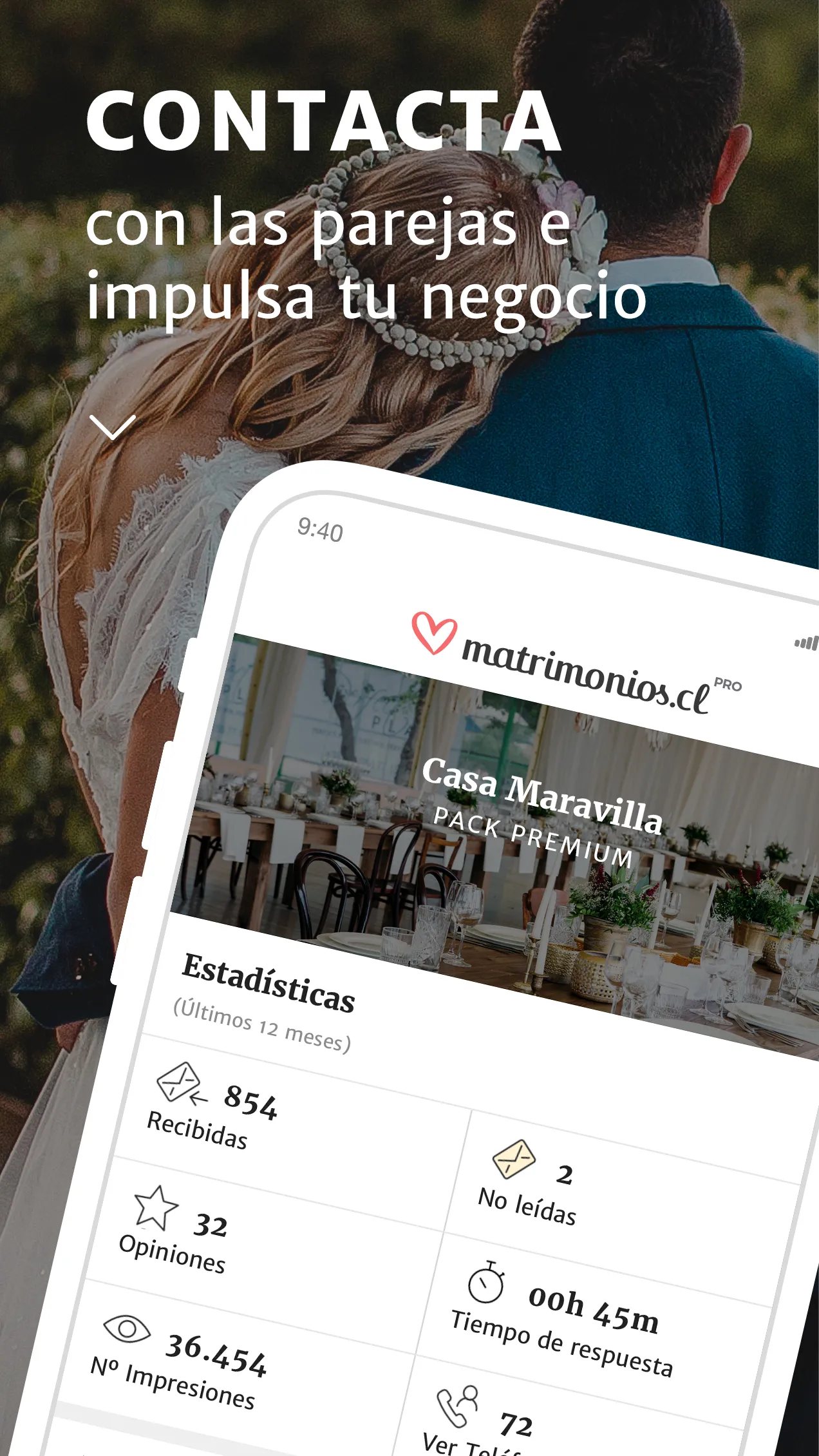 Matrimonios.cl para empresas | Indus Appstore | Screenshot