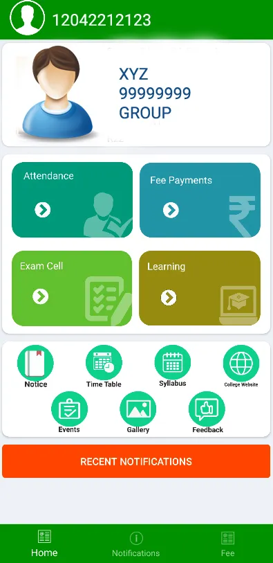 StAnnsCollegeHyd-Student | Indus Appstore | Screenshot