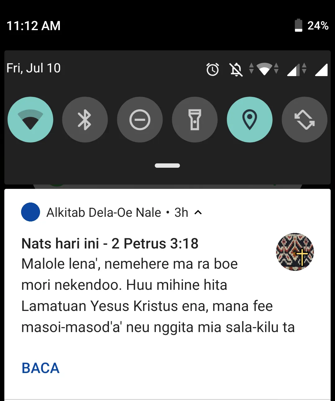 Dela-Oe Nale Bible App | Indus Appstore | Screenshot