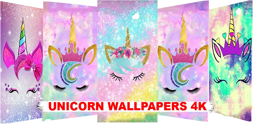 Glitter Unicorn Wallpaper HD | Indus Appstore | Screenshot