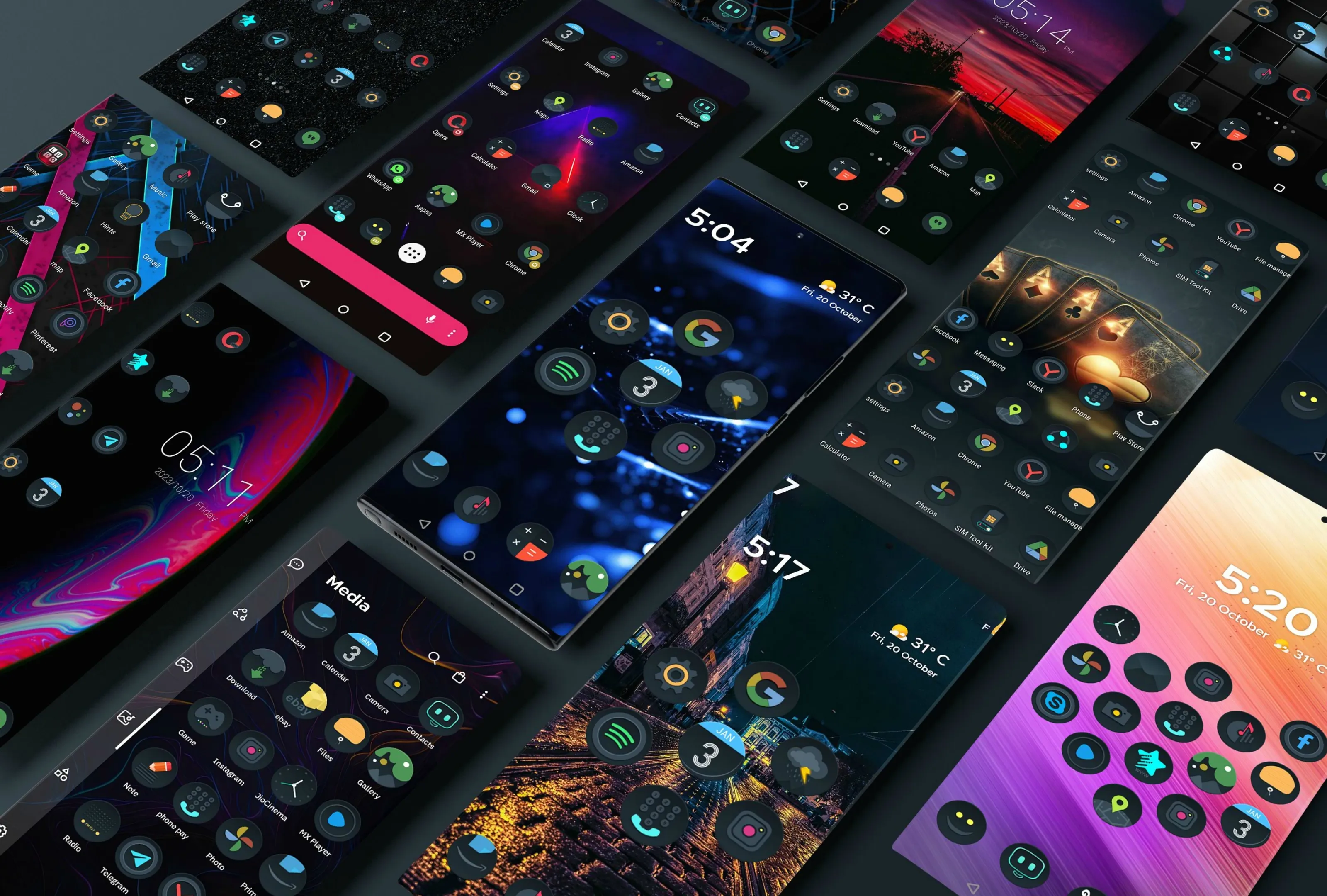 Dark Icon Pack | Indus Appstore | Screenshot