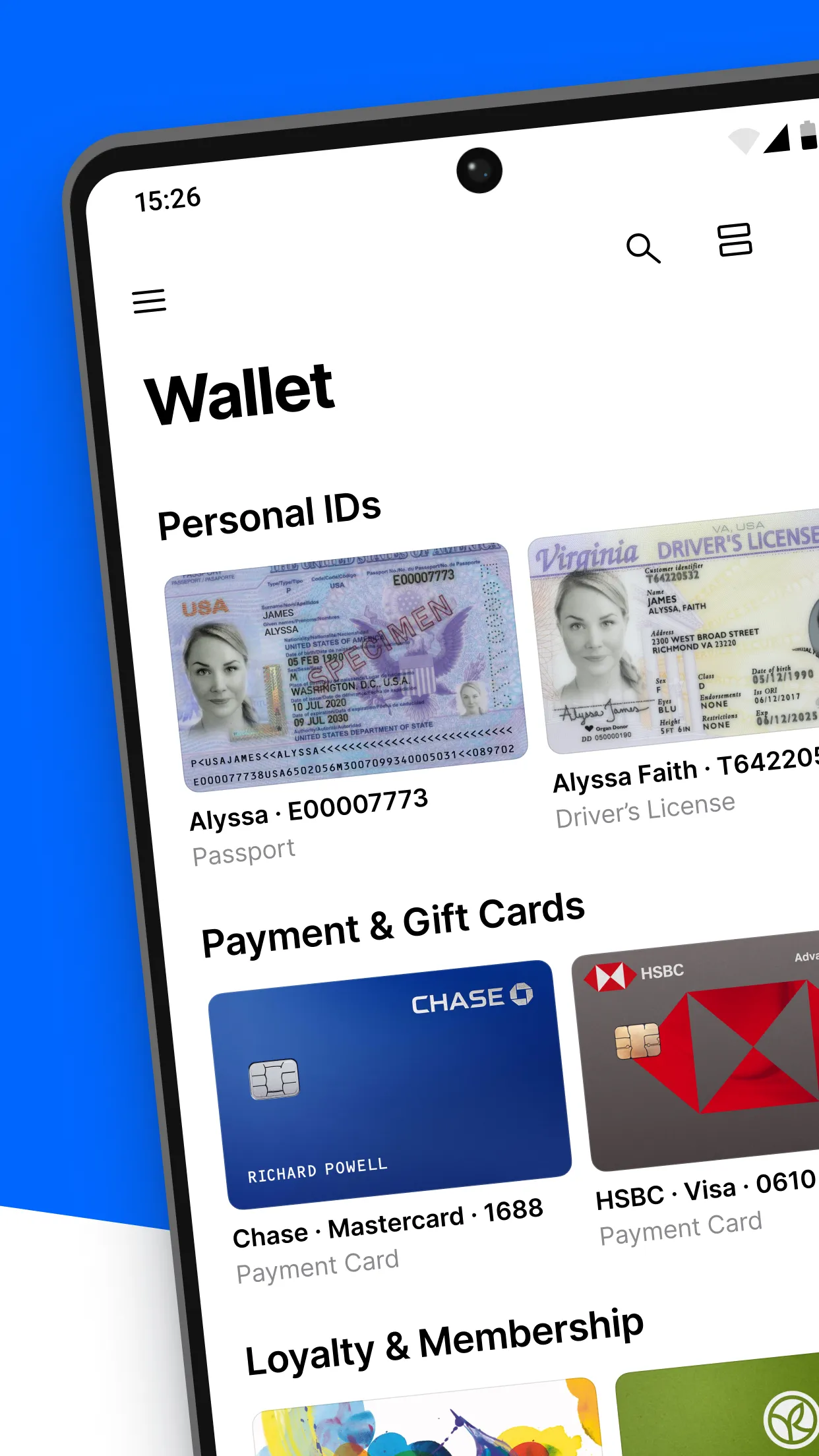 Folio: Digital Wallet App | Indus Appstore | Screenshot