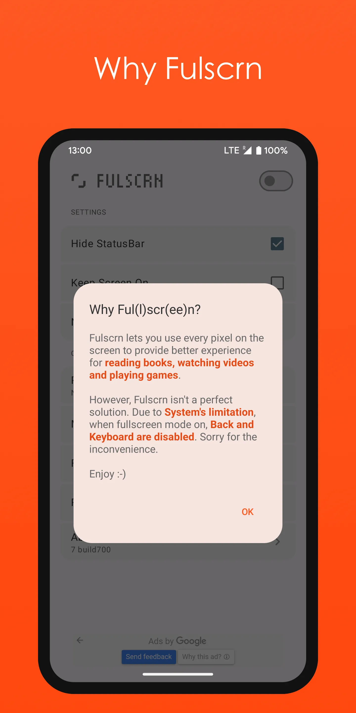 Fulscrn | Indus Appstore | Screenshot