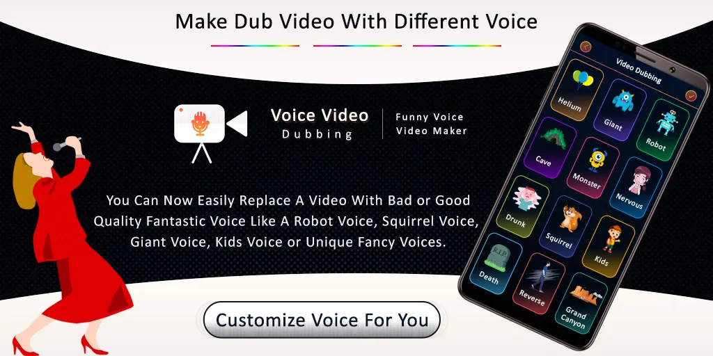 Video Voice Dubbing - Funny Vi | Indus Appstore | Screenshot