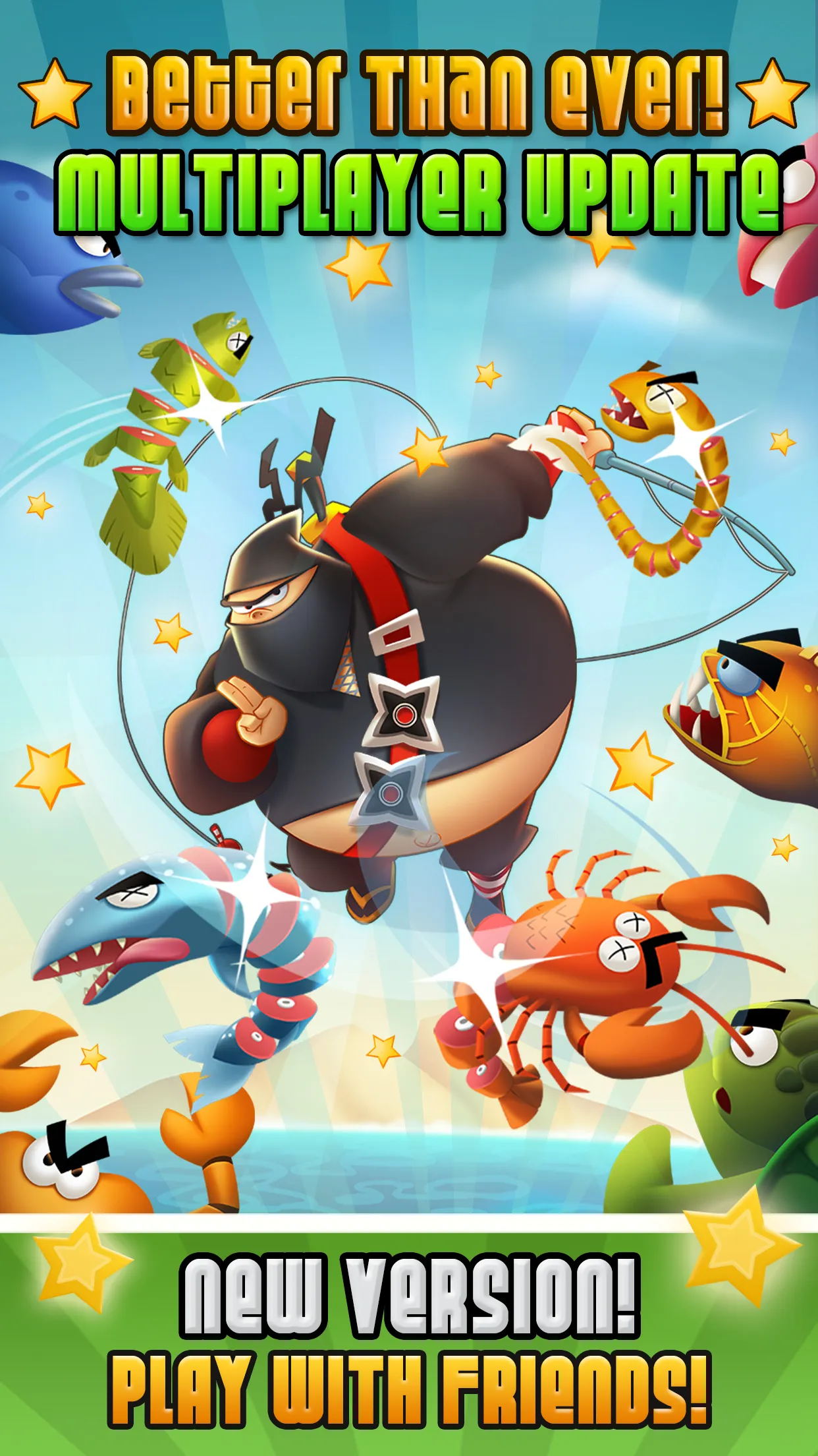 Ninja Fishing | Indus Appstore | Screenshot