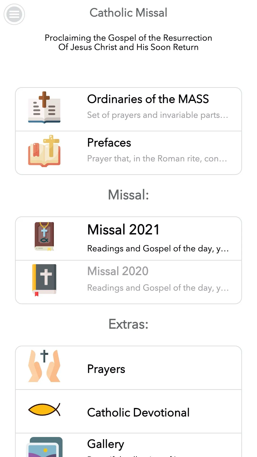 Catholic Missal | Indus Appstore | Screenshot