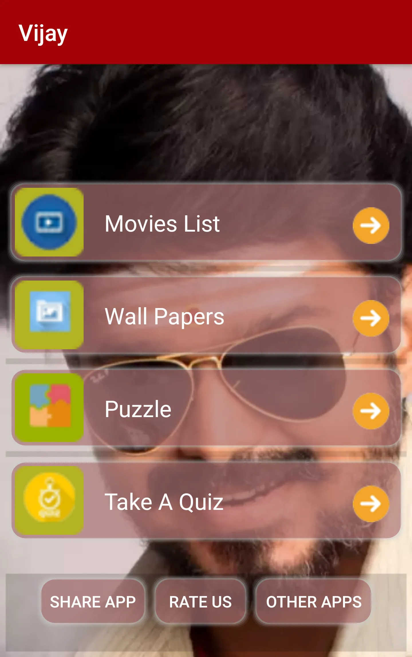 Vijay Movies,Wallpapers,Puzzle | Indus Appstore | Screenshot