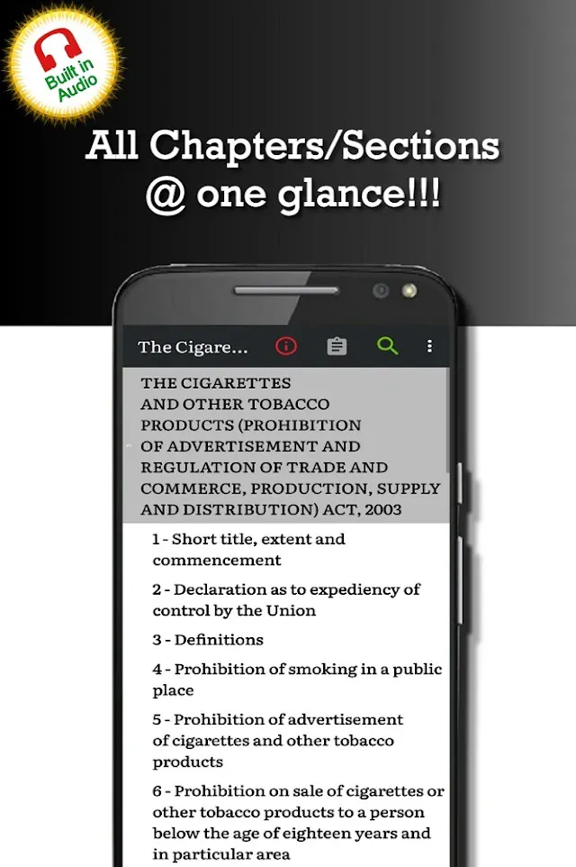 COTPA 2003 : Cigarette & Other | Indus Appstore | Screenshot