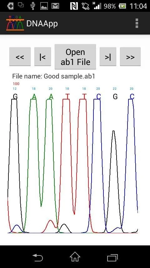 DNAApp: DNA sequence analyzer | Indus Appstore | Screenshot