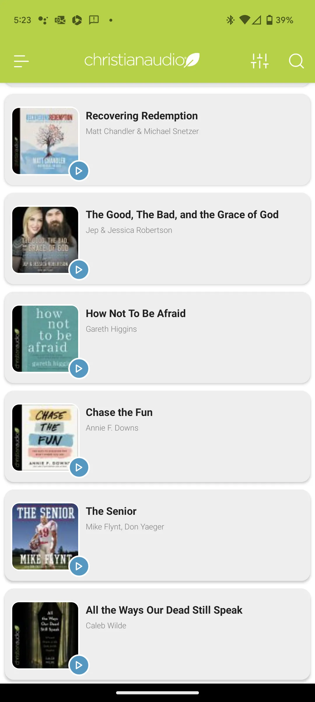 christianaudio | Indus Appstore | Screenshot