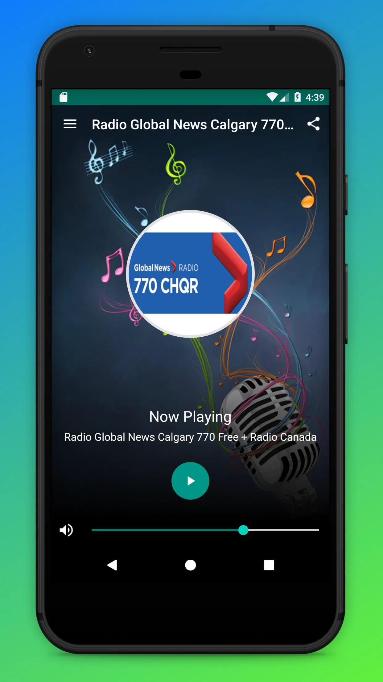 Global Calgary News Radio App | Indus Appstore | Screenshot