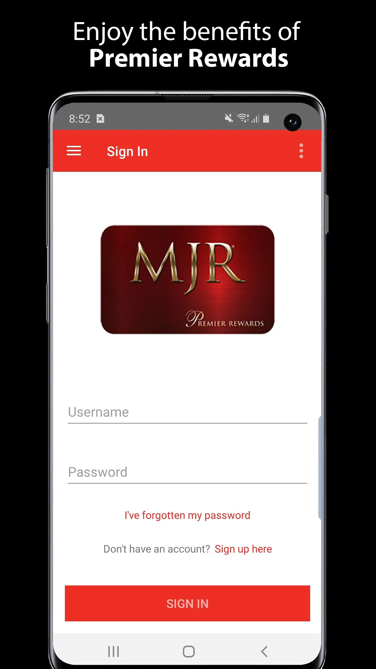 MJR Theatres | Indus Appstore | Screenshot