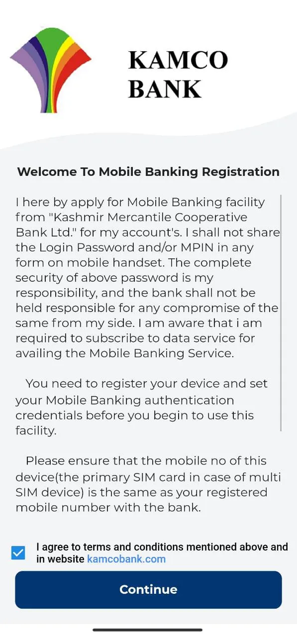 Kamco Bank Kashmir Pay | Indus Appstore | Screenshot