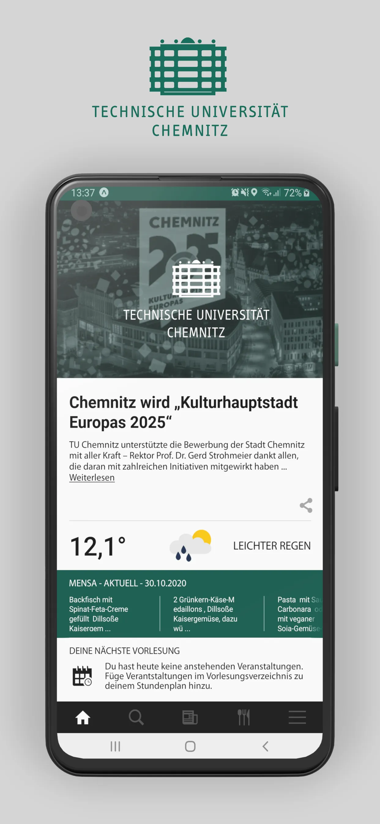 TU Chemnitz | Indus Appstore | Screenshot