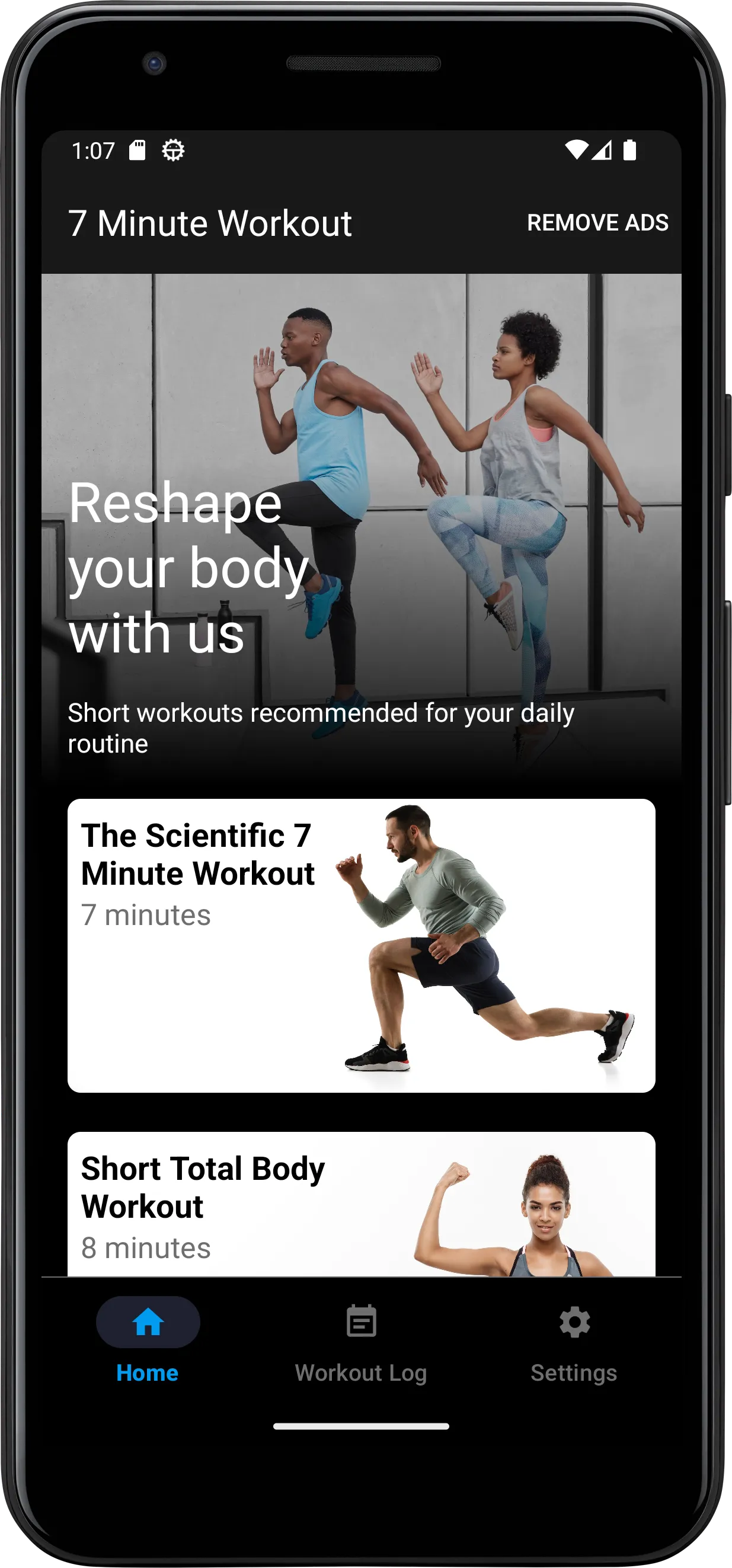 Scientific 7 Minute Workout | Indus Appstore | Screenshot