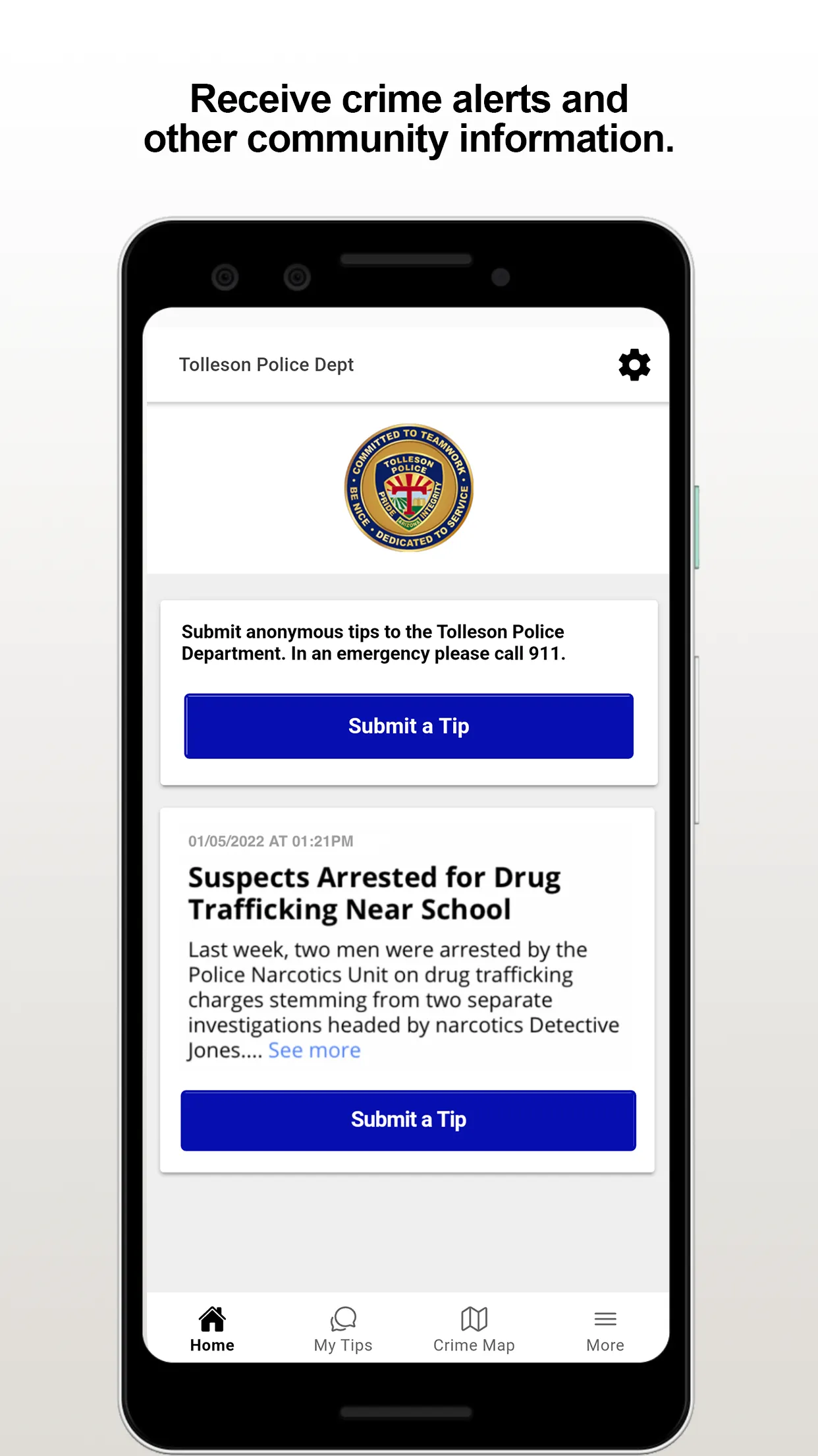 Tolleson PD | Indus Appstore | Screenshot