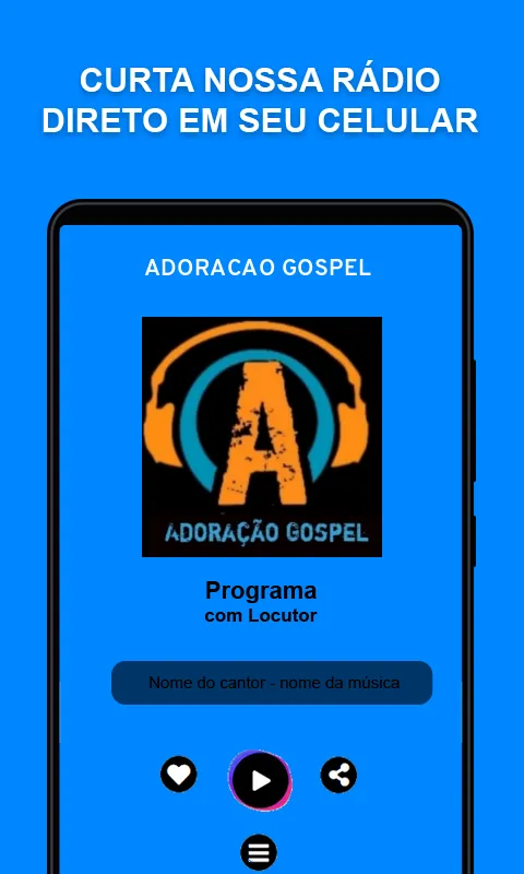 Rádio Adoração Gospel | Indus Appstore | Screenshot