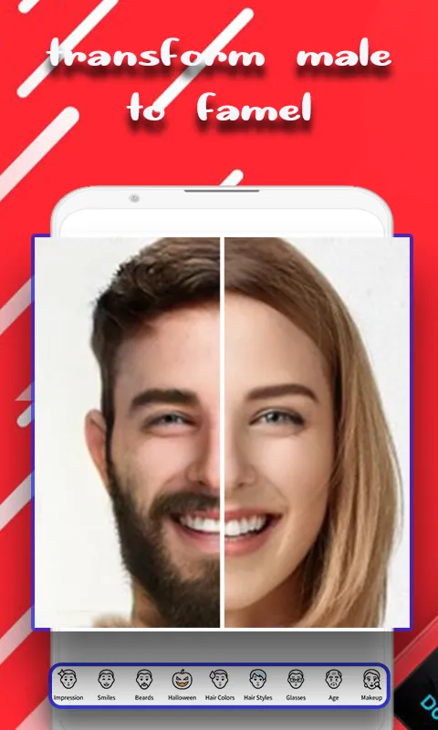 Face gender changer app swap | Indus Appstore | Screenshot