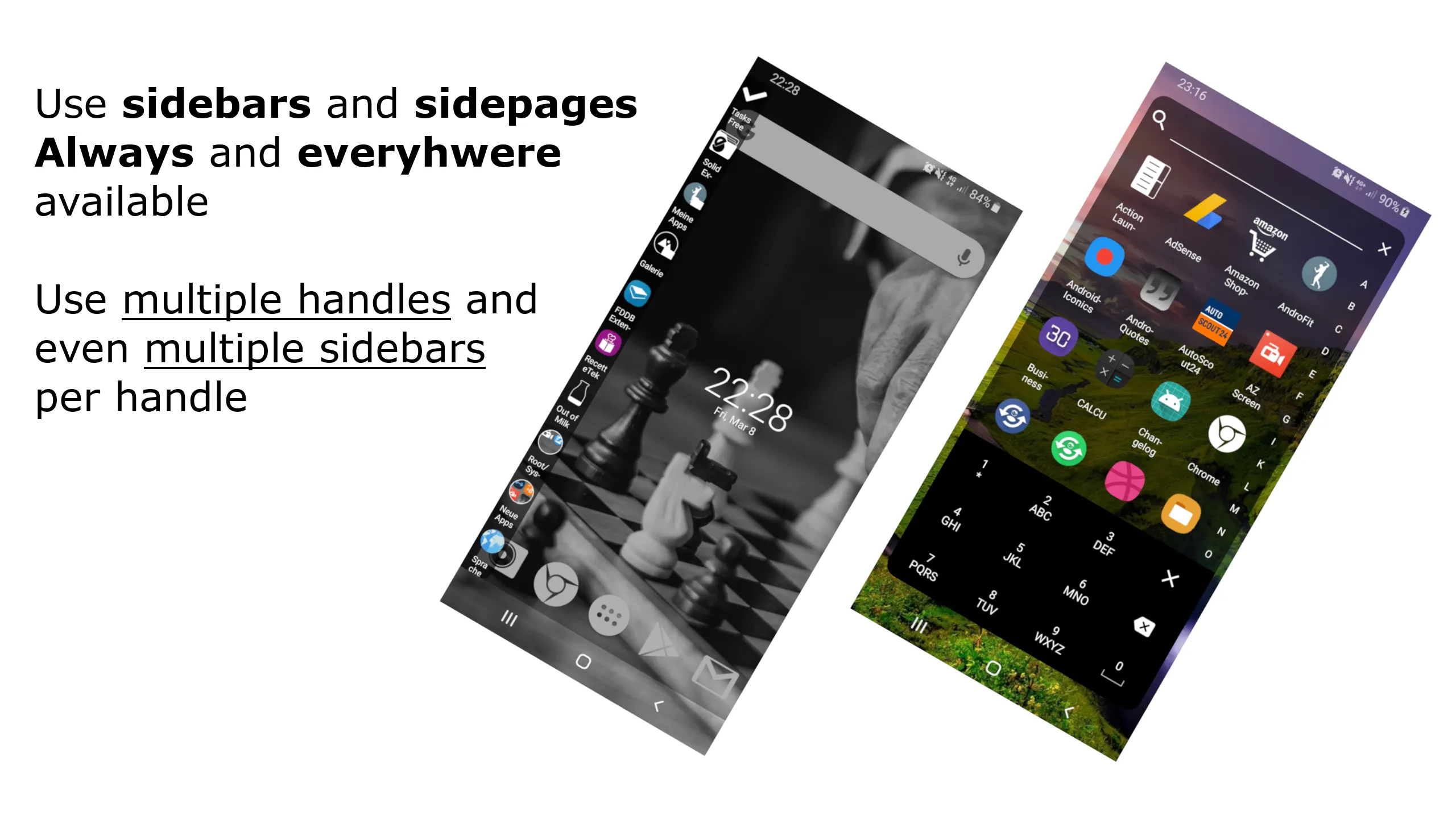 Everywhere Launcher - Sidebar  | Indus Appstore | Screenshot