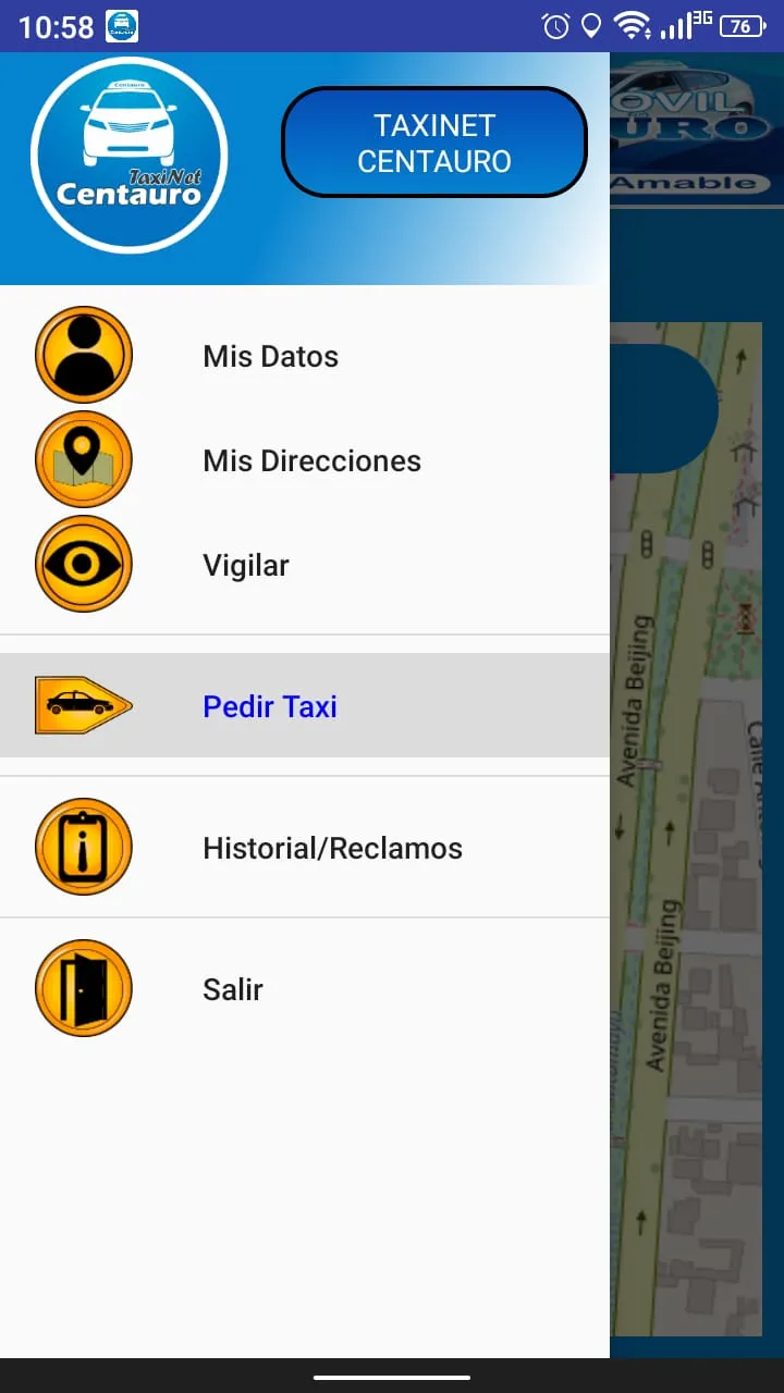 TAXINET CENTAURO | Indus Appstore | Screenshot