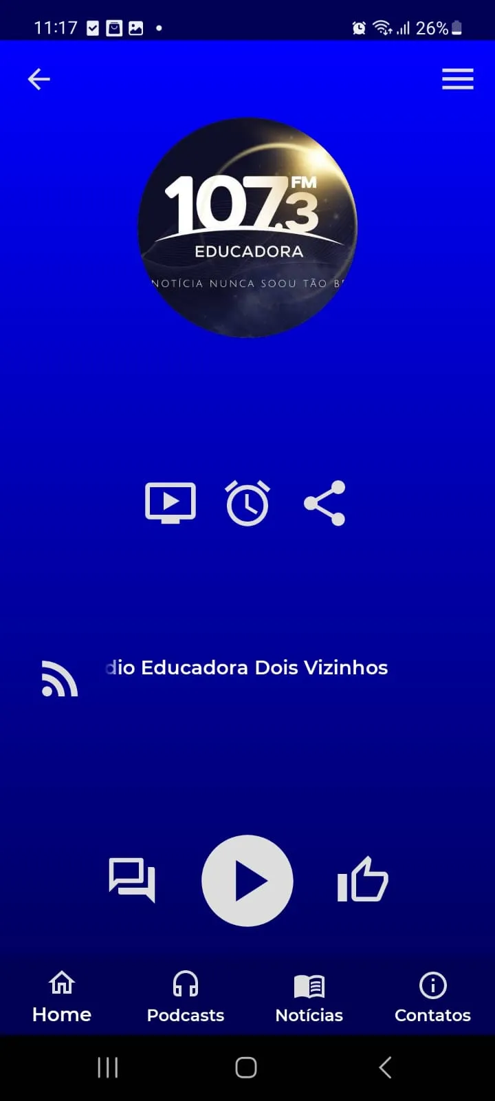 Rádio Educadora FM 107.3 | Indus Appstore | Screenshot