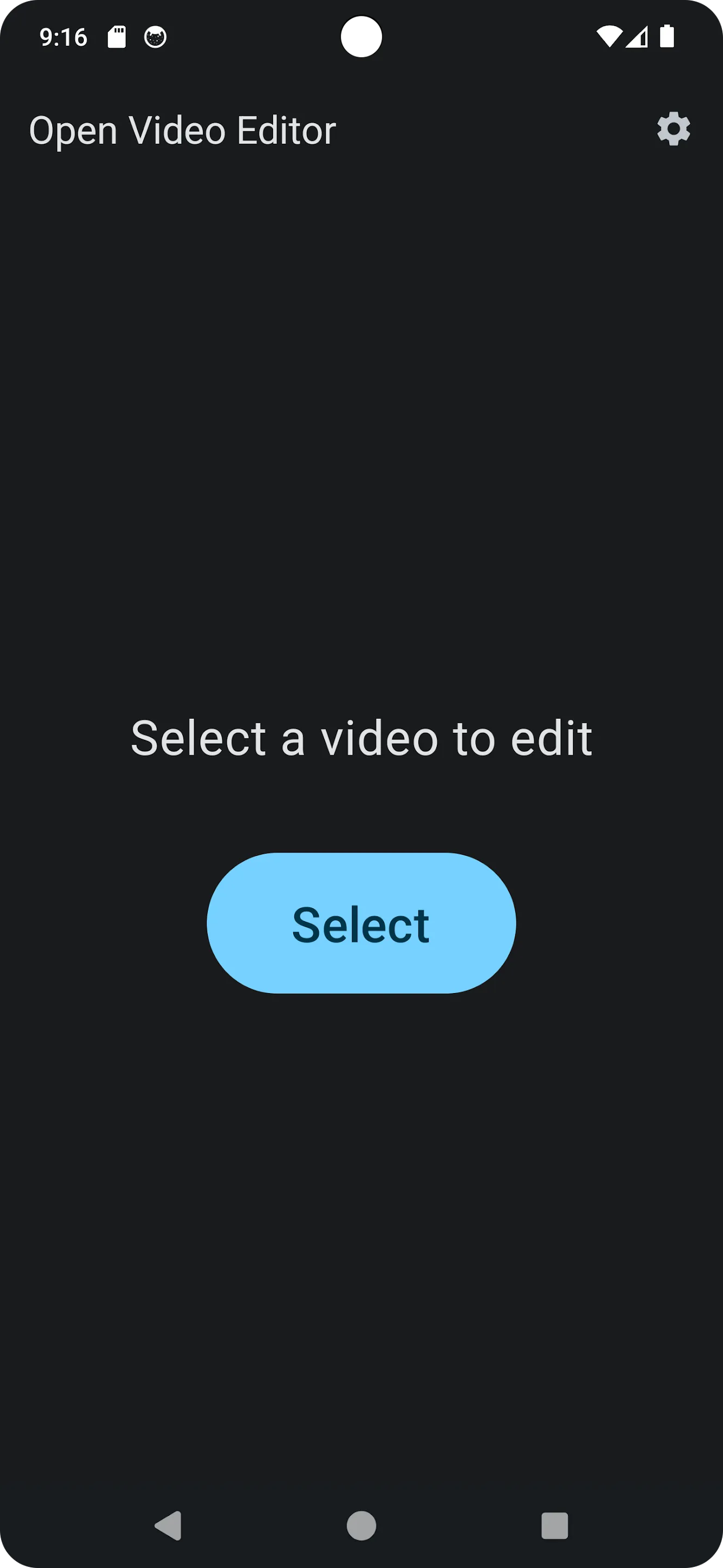 Open Video Editor | Indus Appstore | Screenshot