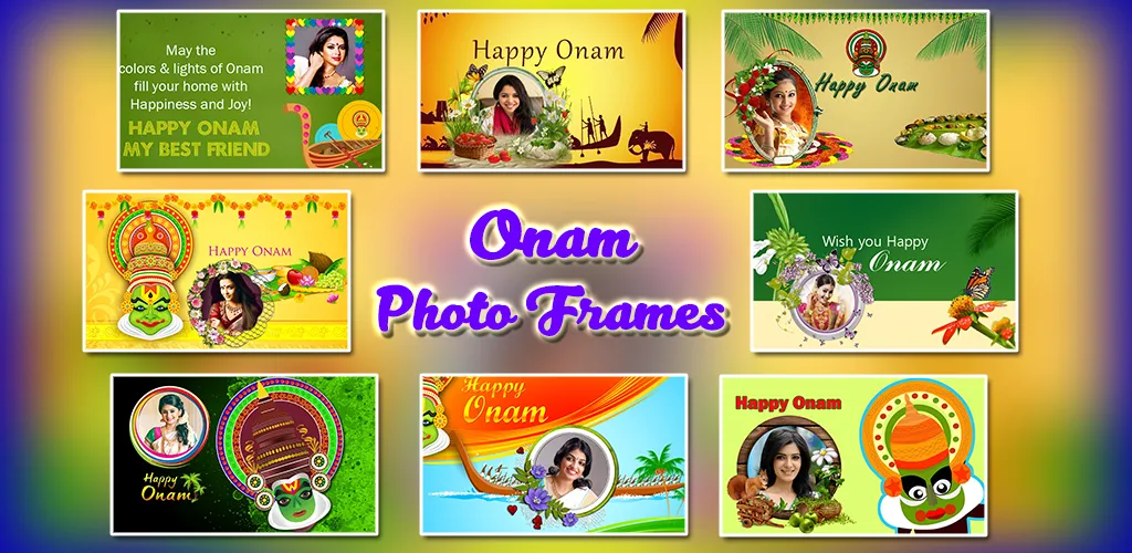 Happy Onam Photo Frames | Indus Appstore | Screenshot