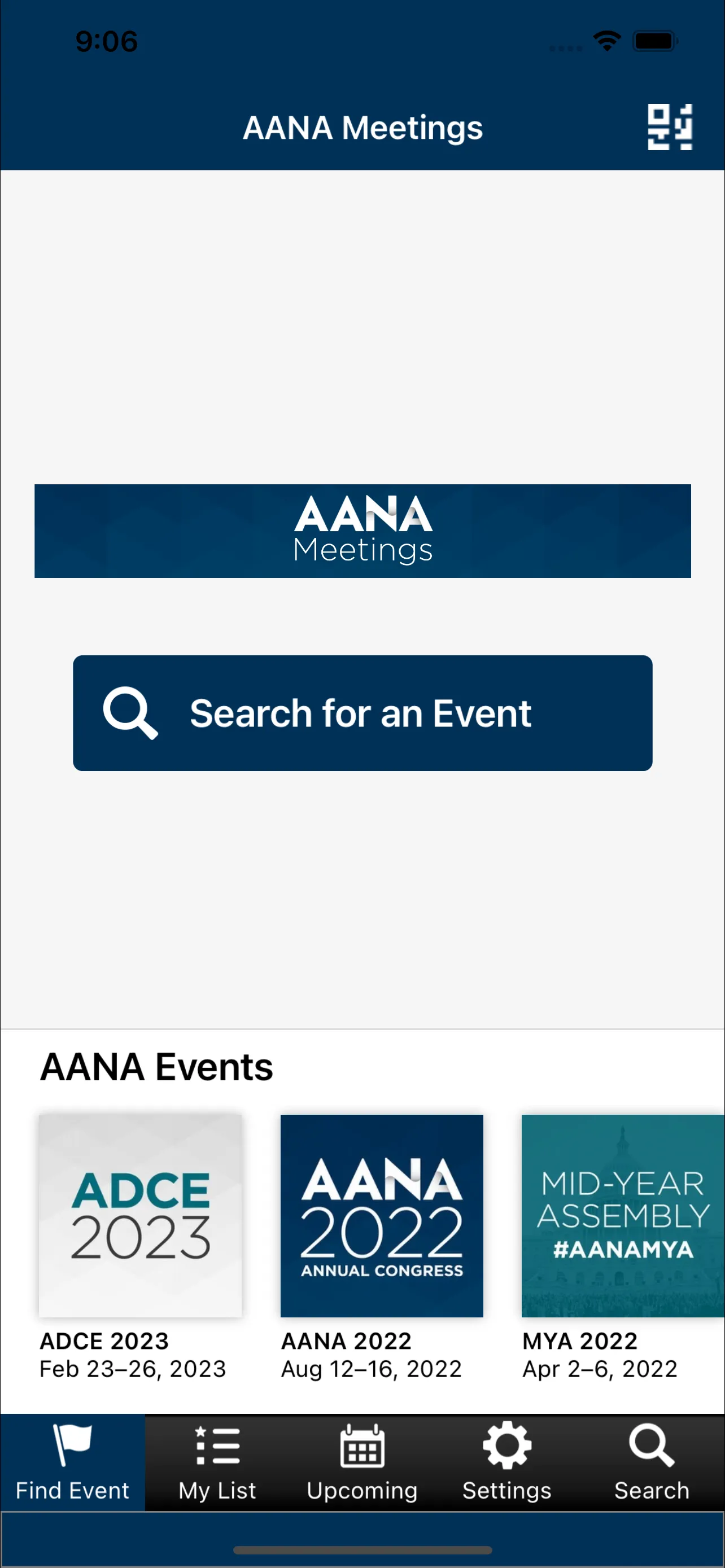 AANA Meetings | Indus Appstore | Screenshot