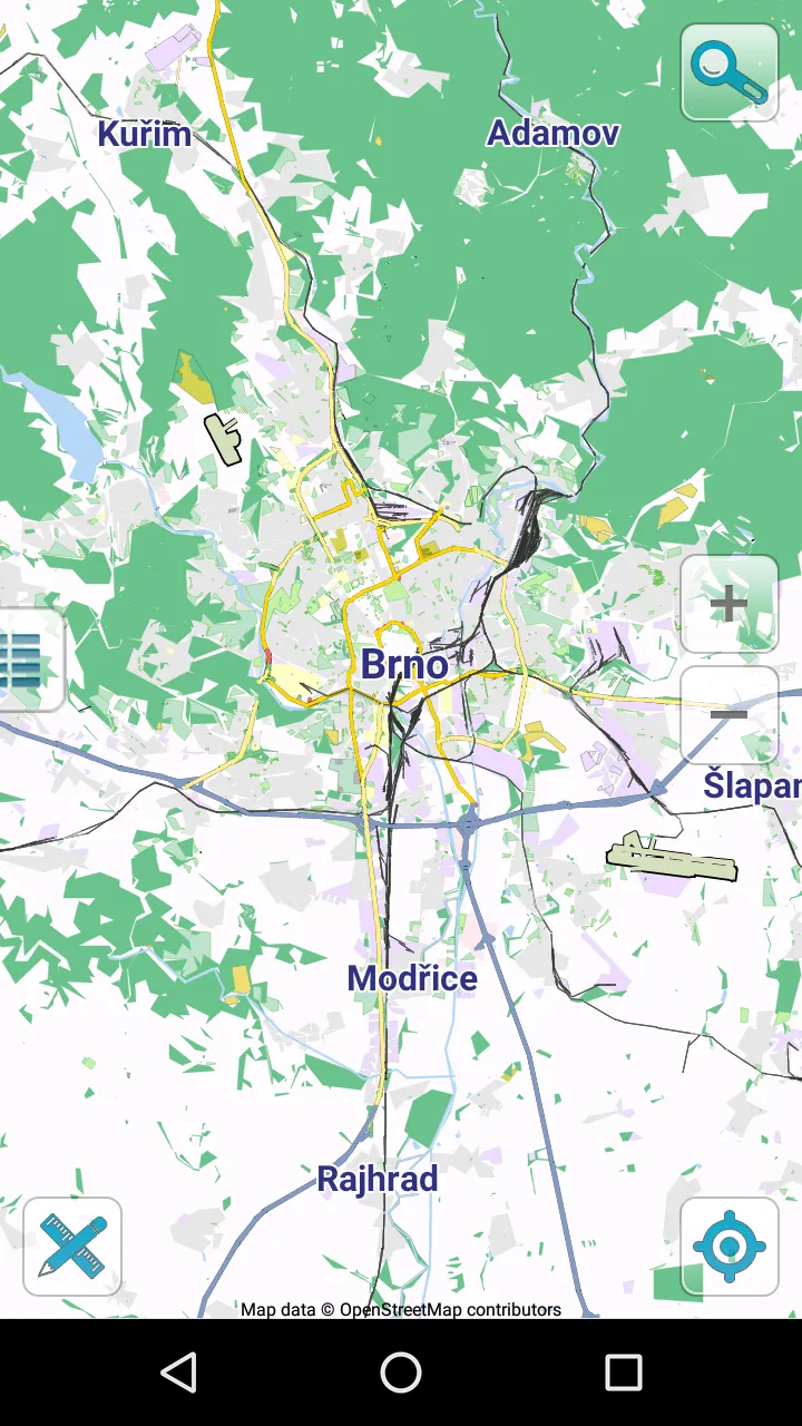 Map of Brno offline | Indus Appstore | Screenshot